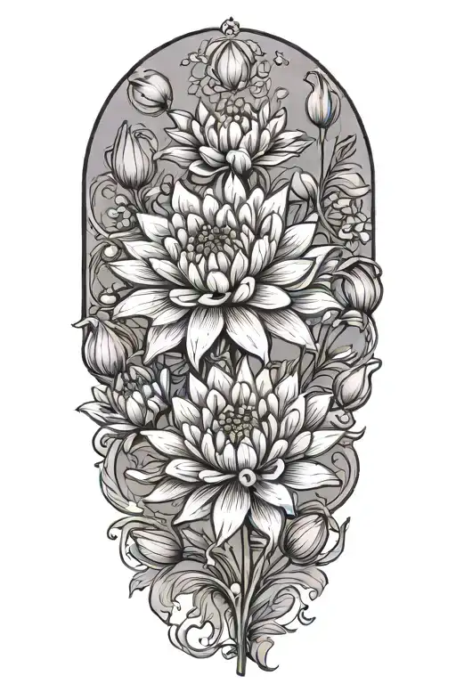 Chrysanthemum Violet Lilly Of The Valley Cosmo Narcisus Water Lilly