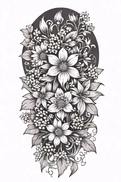 Chrysanthemum Violet Lilly Of The Valley Cosmo Narcisus Water Lilly Bouquet