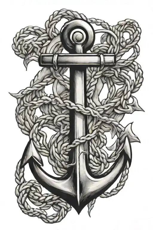 Navy Anchor