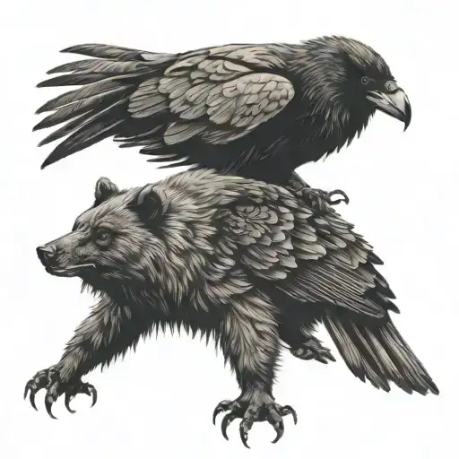 Crow And Bear