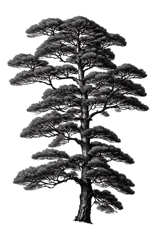 3 Araucaria Tree