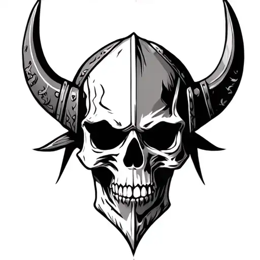 Viking Skull