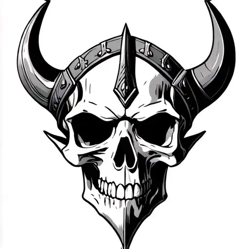 Viking Skull