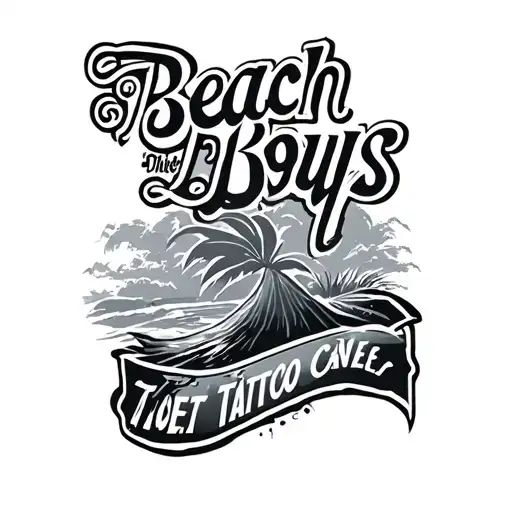The Beach Boys Album Cover Featuring