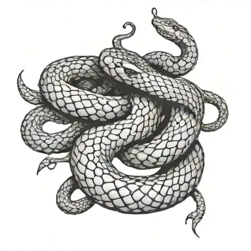 Snake Intertwined