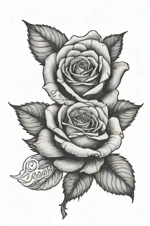 A Rose With A Name And A Birth Date