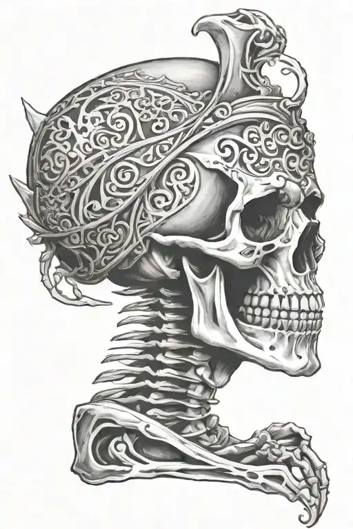 Skeleton Ace Up My Sleve