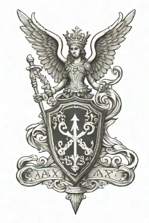 Coat Of Arms Of Ajax Amsterdam Logo Female Angel