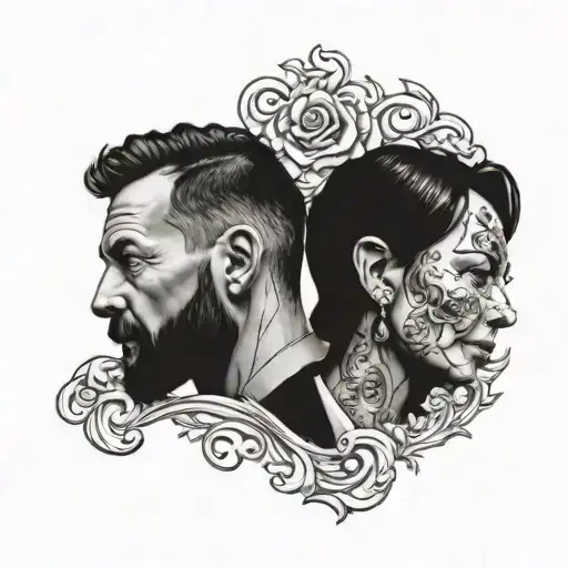 Mom And Dad Face Made