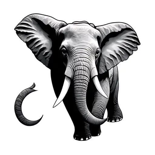 Fine Elephant Line Profile