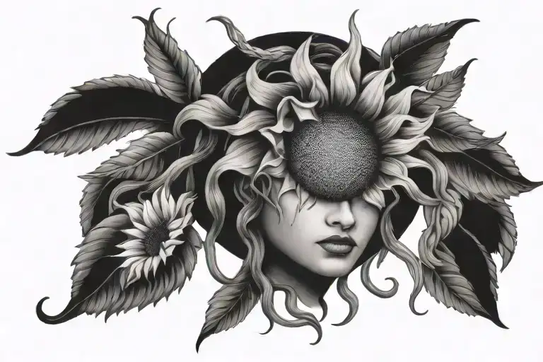 Medusa Astronomy Sunflower