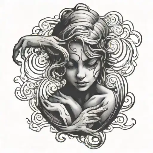 Depression Shadow Figure