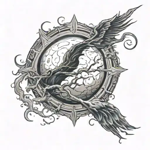 Red Moon Horror Aesthetic