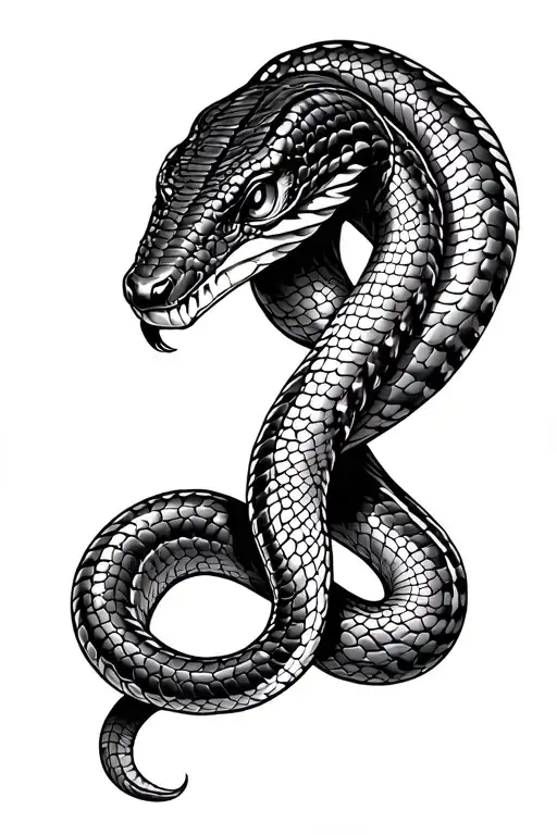 Vertical Cobra Snake