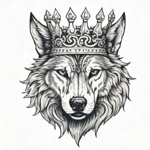 A Wolf With A Crown