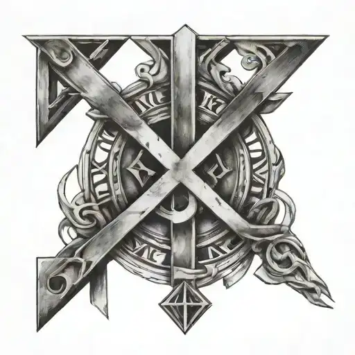 Mix Roman Numerals Intertwined