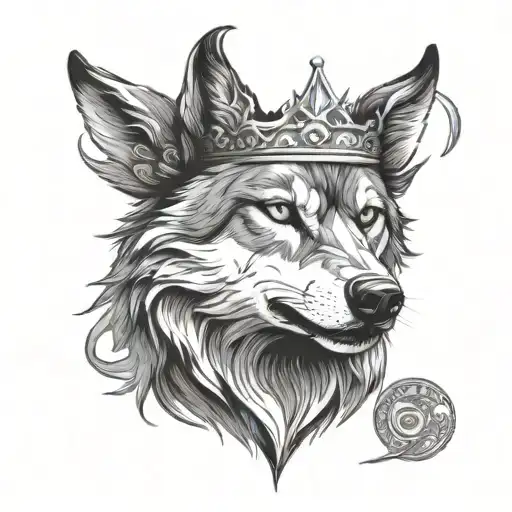 A Wolf With A Crown