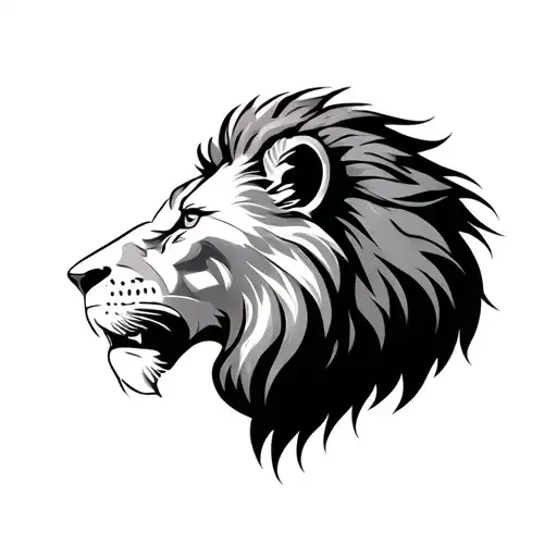 Lion With 2007 And G Inicials