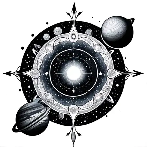 Chakra Planets Galaxy Universe Handofgod