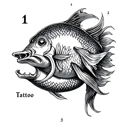 Tattoo For Dead Father That Incorporates The Pisces Symbol And The Dates Of Birth And Passing