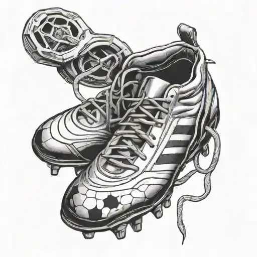 Soccer Shoes Hanging From Their Laces