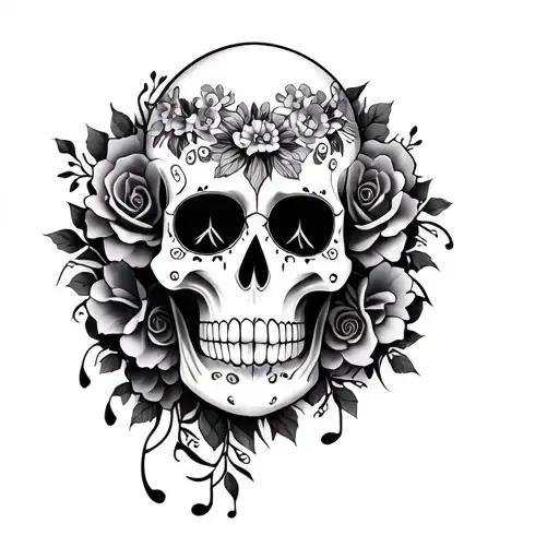 Music Sugar Skull Life And Death