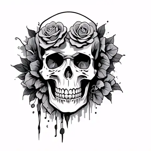Music Skull Life And Death