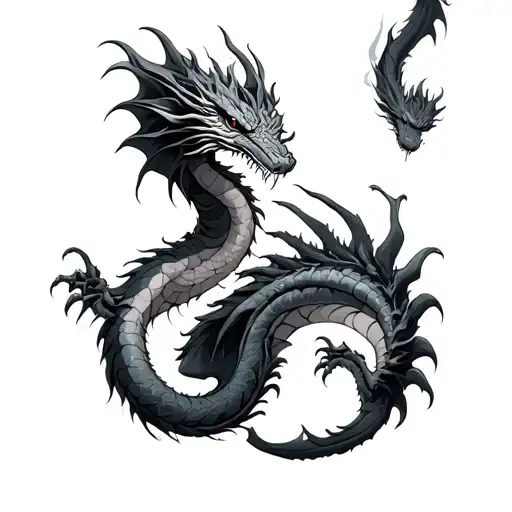 The Dragon Around The Hand