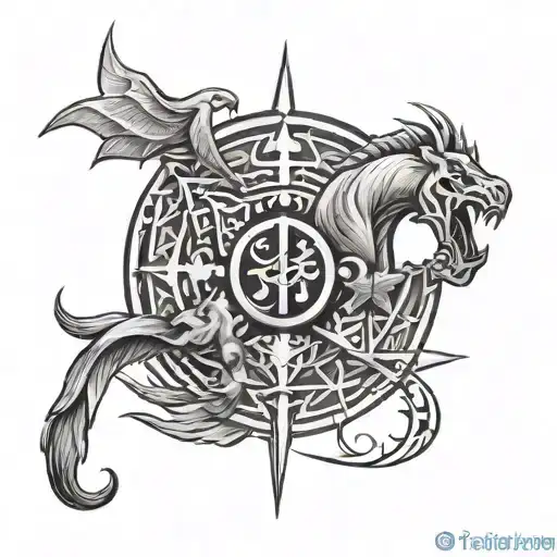 Fighter Symbols Arabic