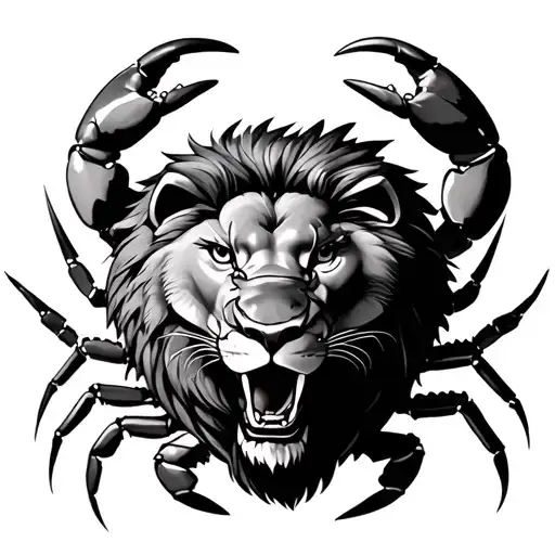 Crab And Lion
