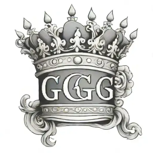 Letter G 'S Crown