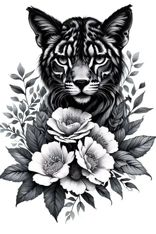 Floral With Animals