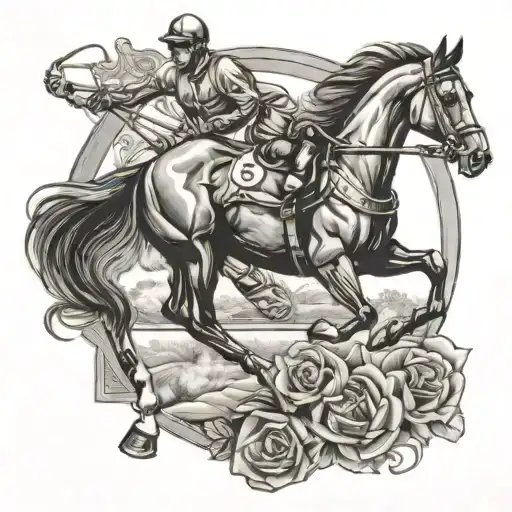 Harness Racing Horse