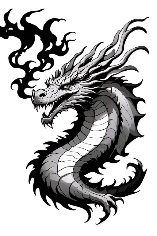 Dragon Breathing Fire