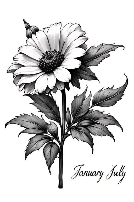 February January July April Birth Flower