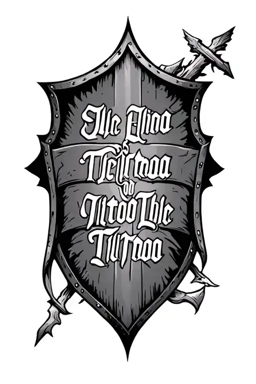 Shield Of Faith Bible Verse Written