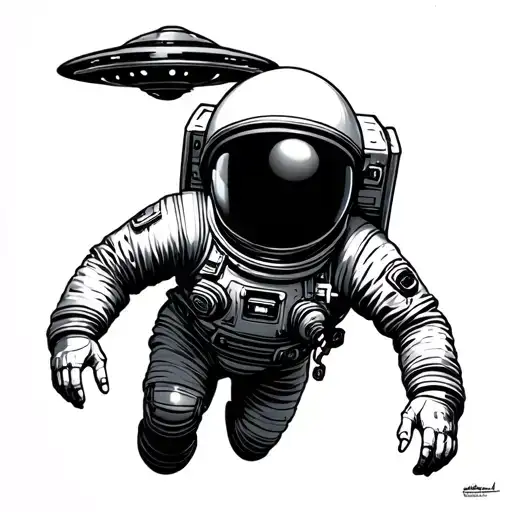 Astronaut Abduction Ufo