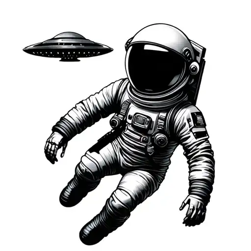 Astronaut Abduction Ufo