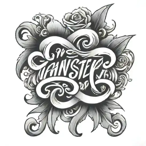 Gangster Lettering