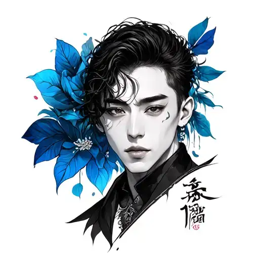Sun Jin Woo With Blue Shadows