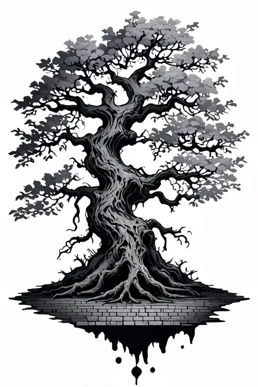 Poison Tree With 999 And Bricks