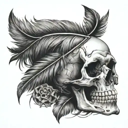 Skull Feather
