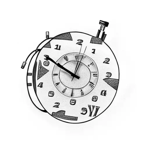 Clock With Medical Cross