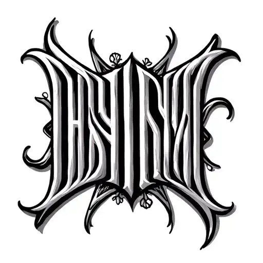 Two Word Ambigram Generator