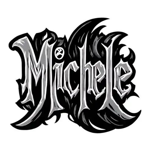 Name Banner With Michele