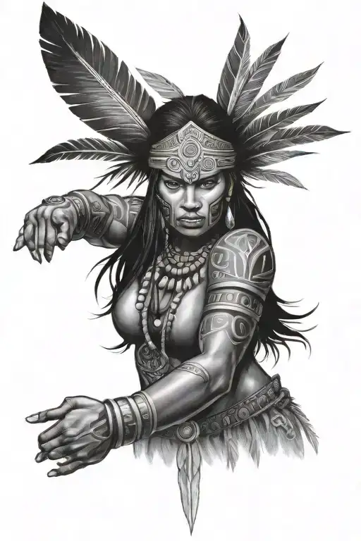 Taino Woman Warrior