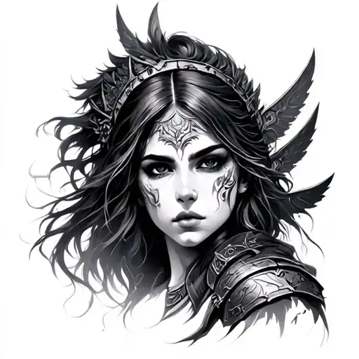 Warrior Women Face