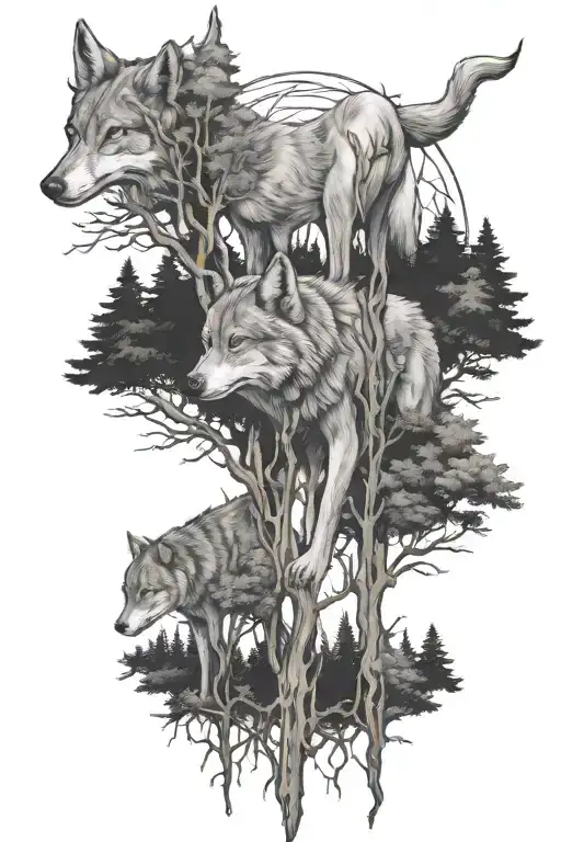 Wolf Trees Explore Growing