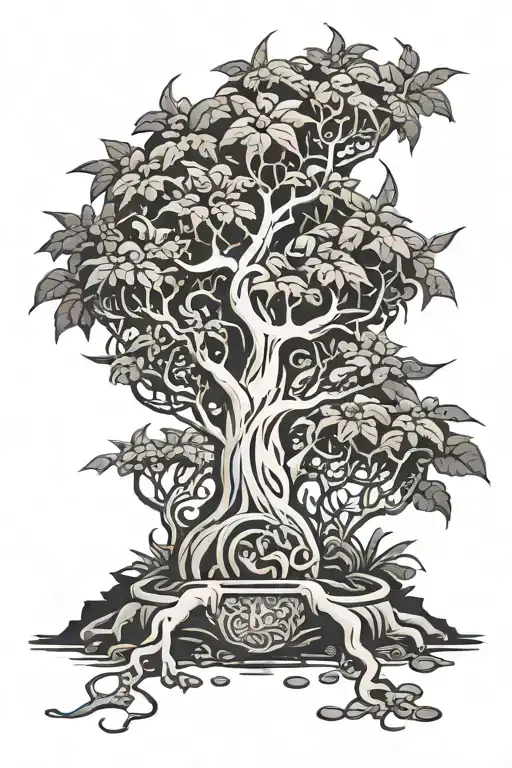 Rich Dragon Money Tree