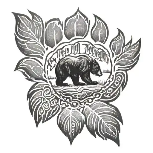 Smoky Mountain Bear Paw